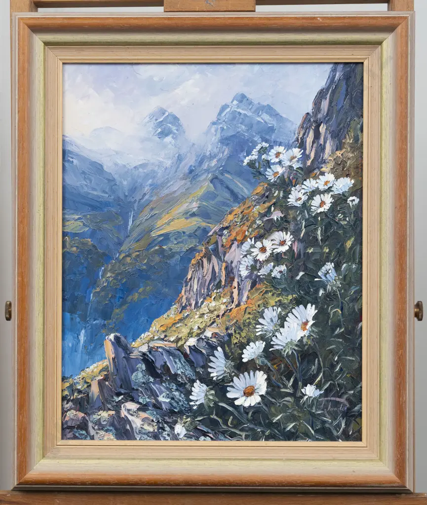 Richard Ponder - Mountain Garden - Routeburn Image 1++