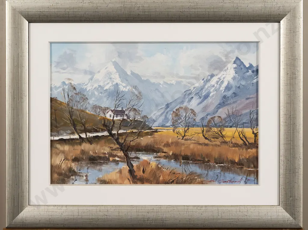 Aston Greathead - Mt Cook from the Old Road to the Hermitage Image 1++