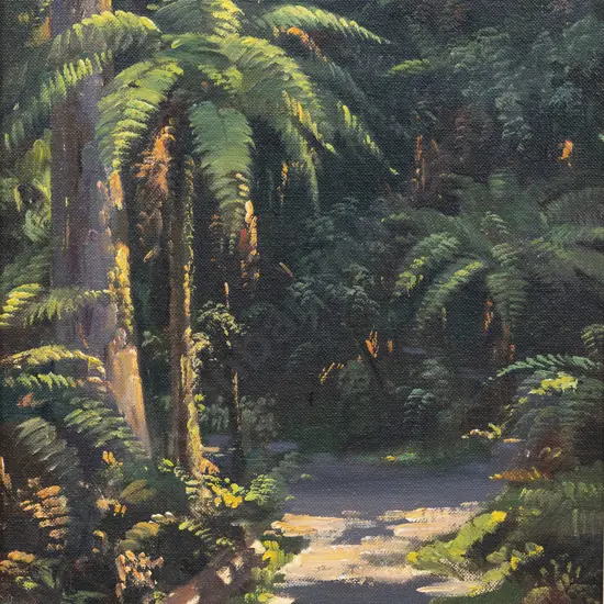 Peter Brown - Sunlit Track - Riwaka