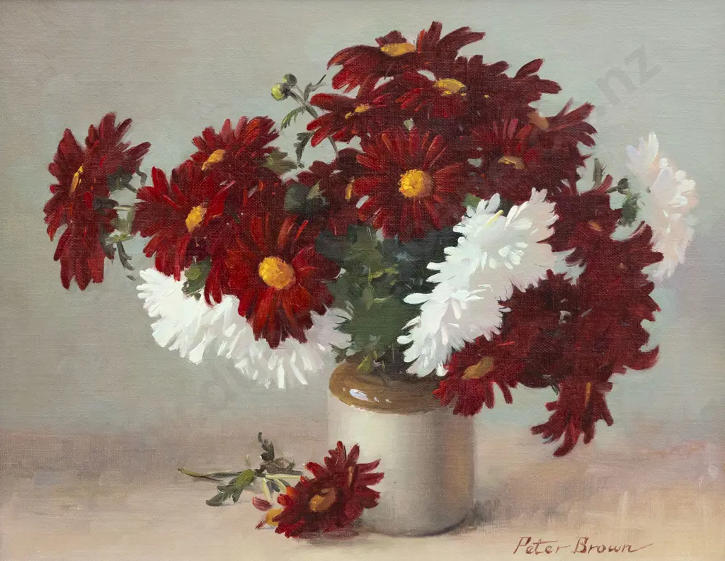 Peter Brown - Floral Still Life Image 1++