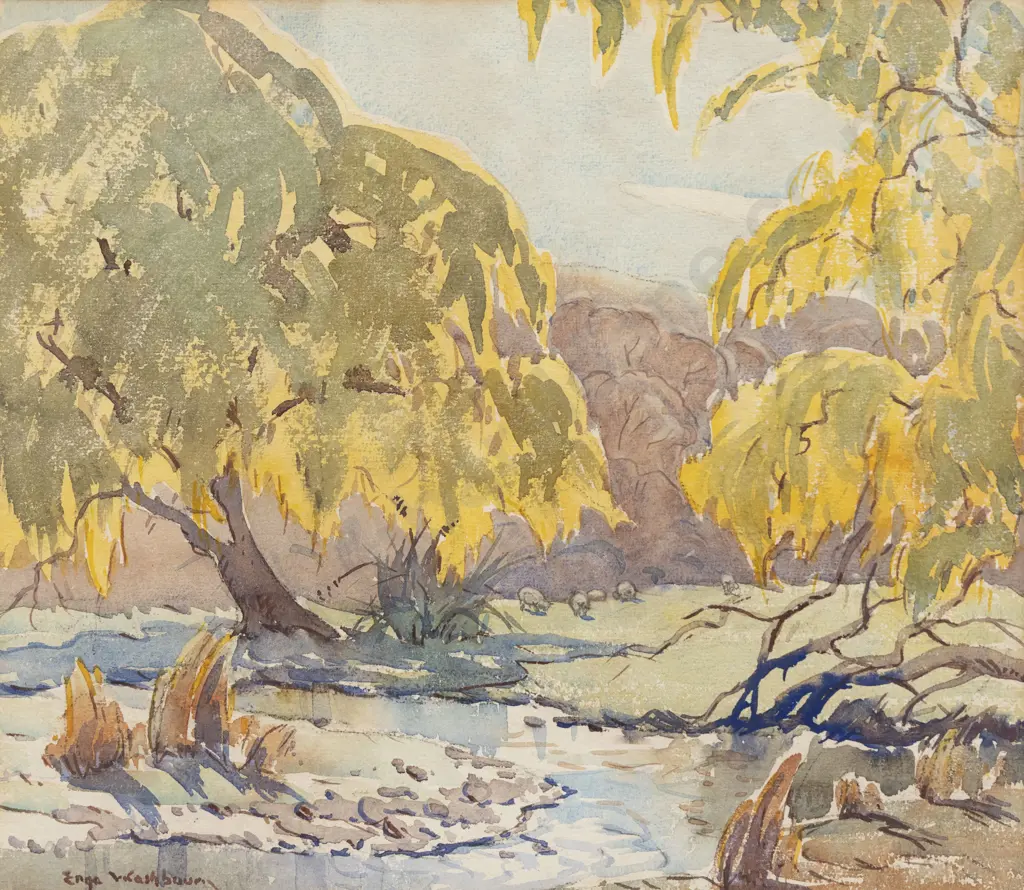 Enga Washbourn - Pastoral Scene Image 1++