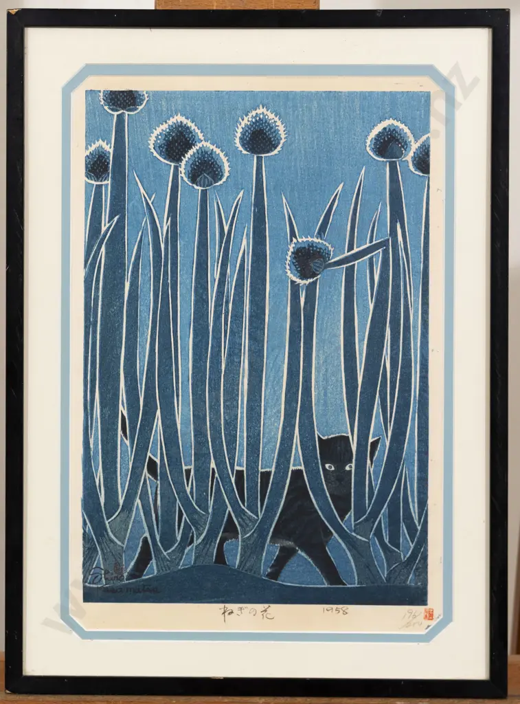 Shiro Kasamatsu (Japanese) - Leek Flowers Image 1++