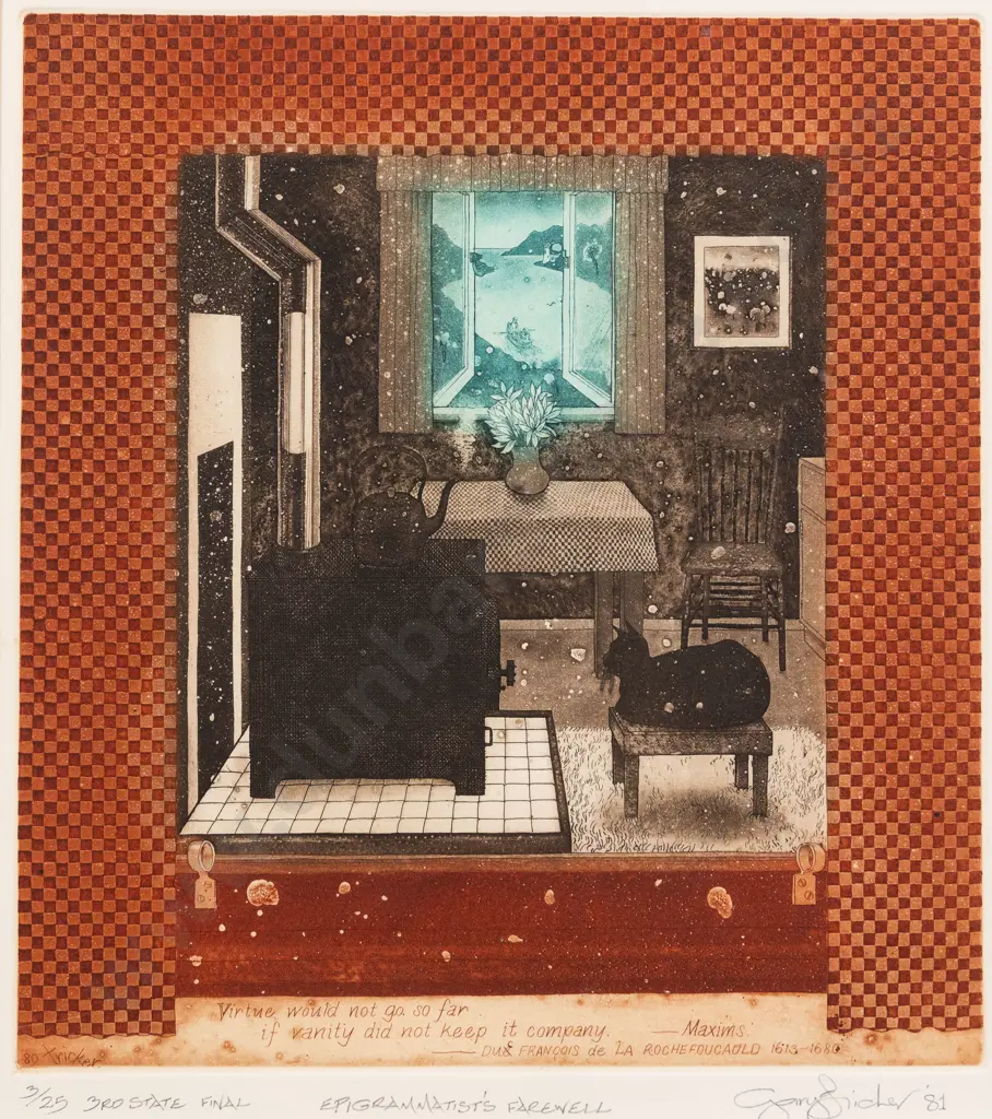 Gary Tricker - Epigrammatist's Farewell Image 1++