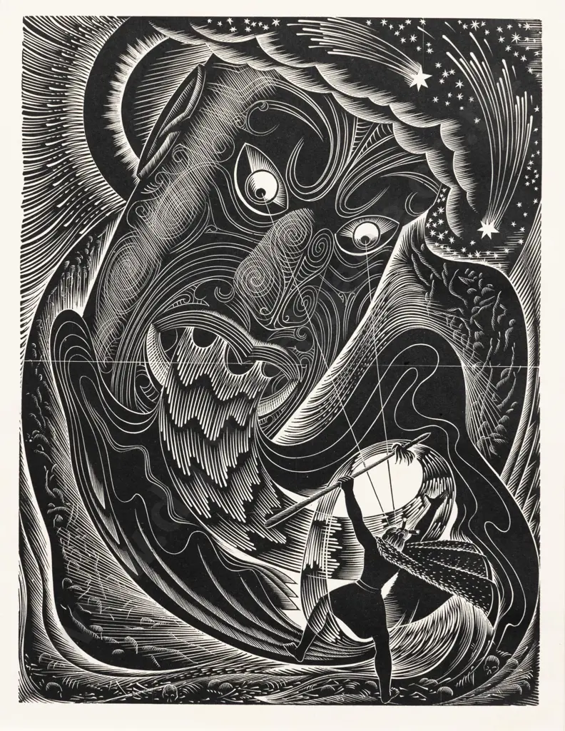 E Mervyn Taylor - The Magical Wooden Head Image 1++