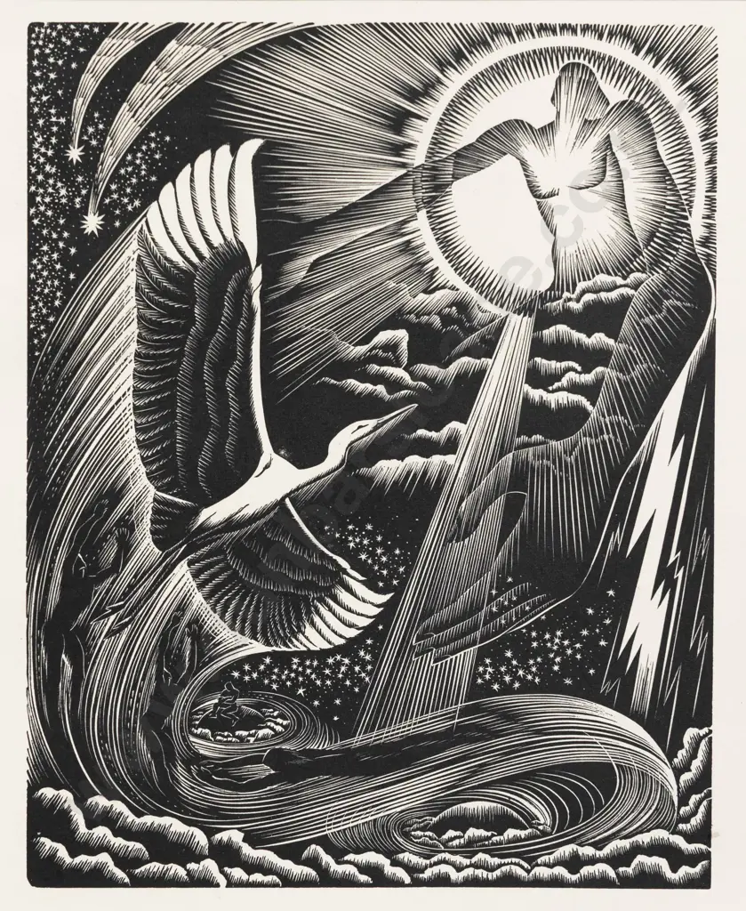 E Mervyn Taylor - Te Kotuku Rerenga Tahi Image 1++