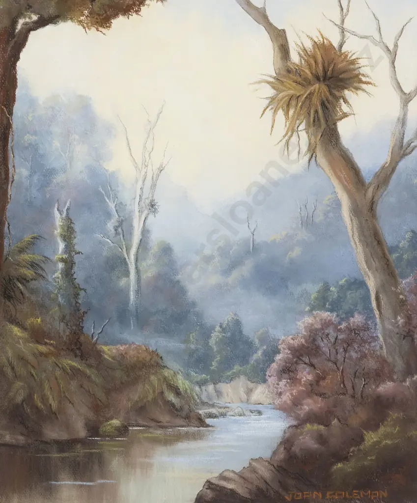 Joan Coleman - Valley Mists in the Coromandels Image 1++