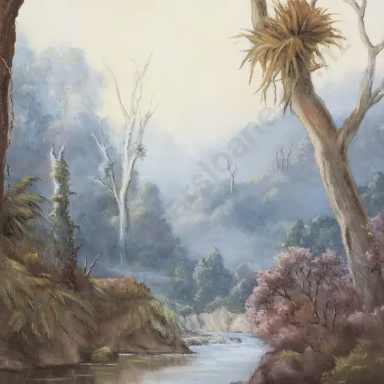 Joan Coleman - Valley Mists in the Coromandels