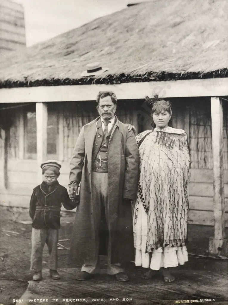 Burton Brothers - Wetere Te Rerenga - Wife - and Son Image 1++