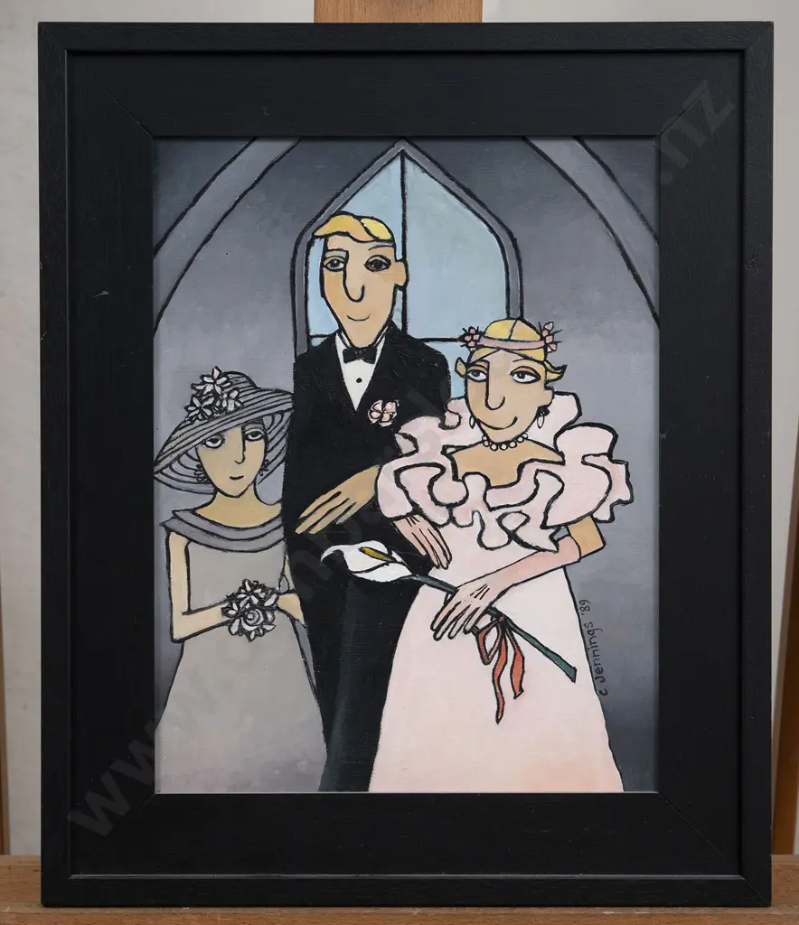 Claire Jennings - Set of Four Original Oil Paintings Image 1++