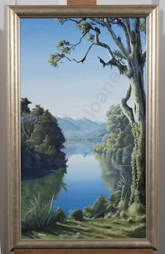 M E White - South Island Landscape Image 1++