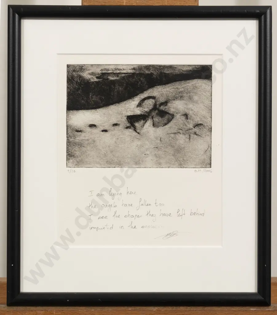Unknown Artist - Untitled Etching Image 1++