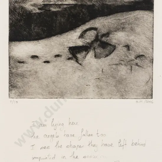 Unknown Artist - Untitled Etching