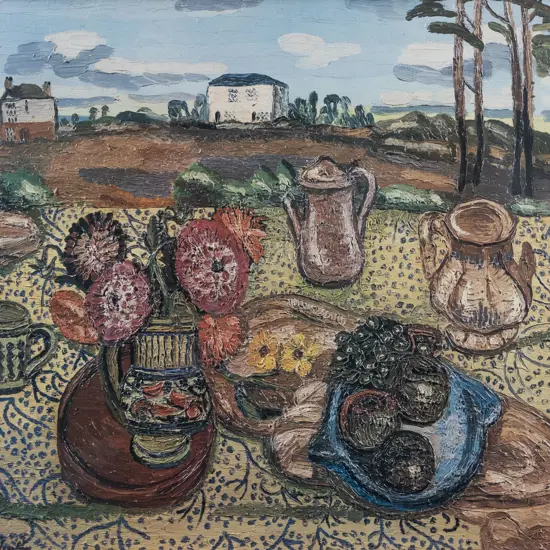 After France Hodgkins - A Country Window