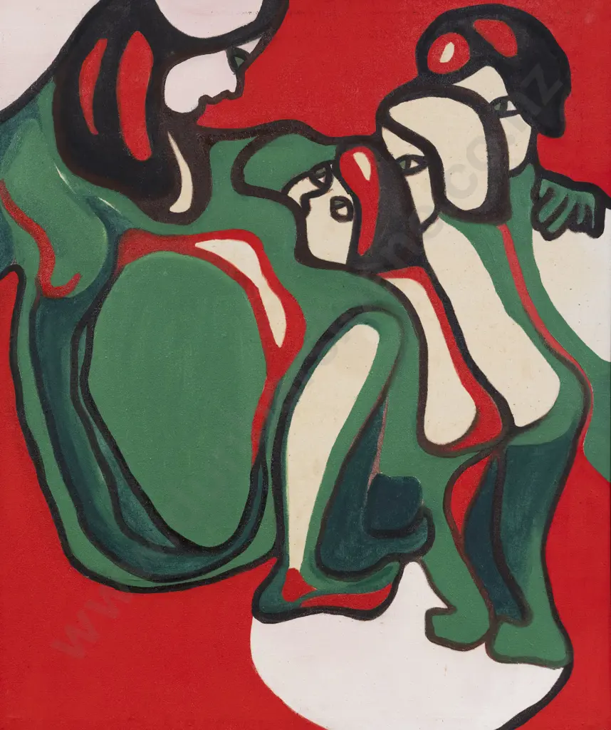 Unknown Artist - Composition with Figures Image 1++