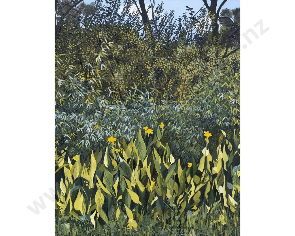 S Morris - Garden Scene Image 1++