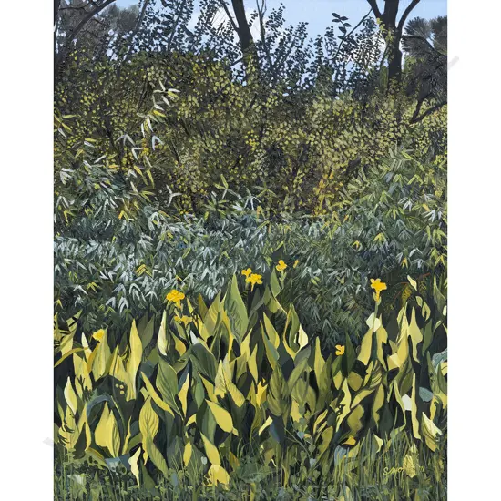 S Morris - Garden Scene