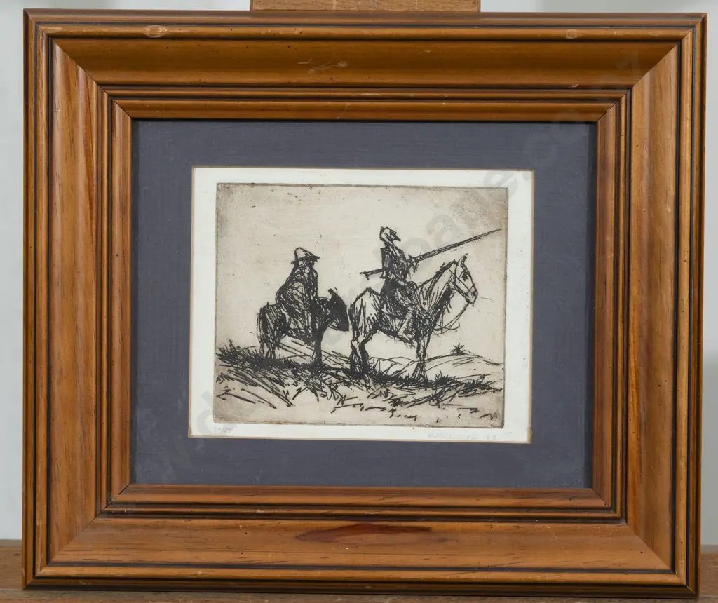 Unknown Artist - Don Quixote & Sancho Panza Image 1++