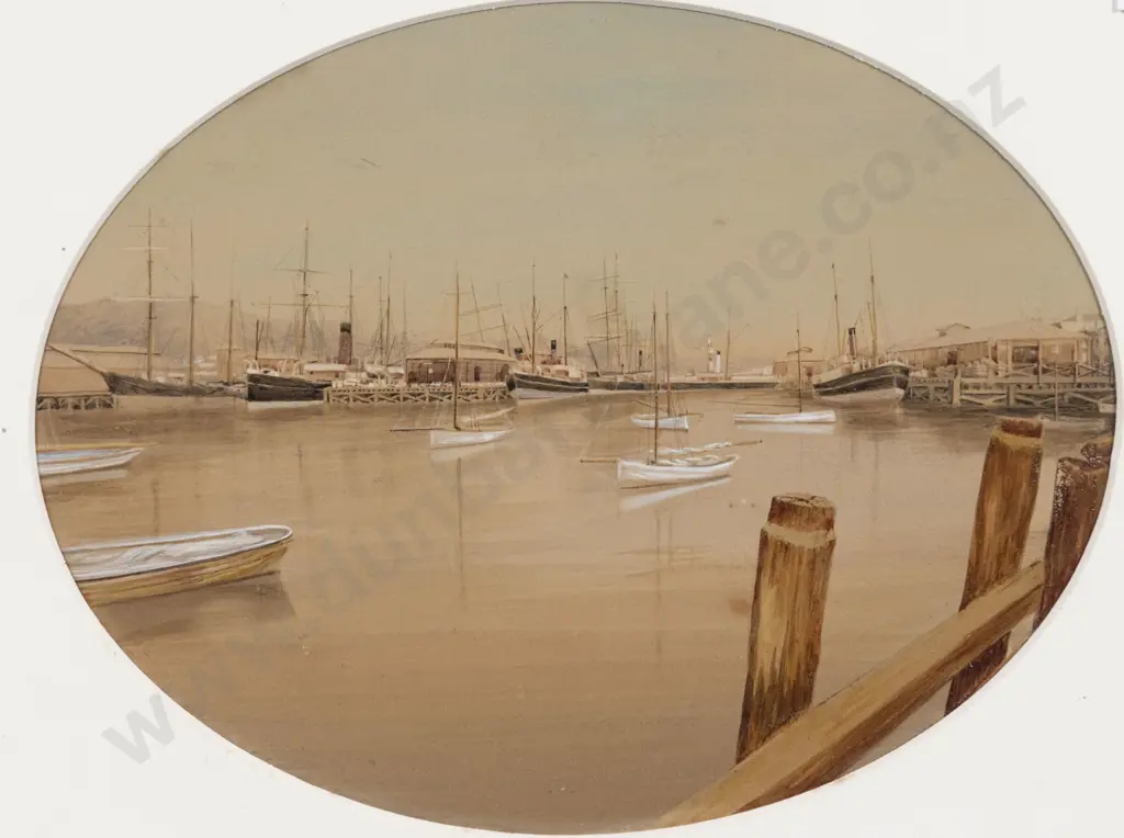 Unknown Artist - Wellington Wharves Image 1++