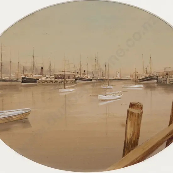 Unknown Artist - Wellington Wharves