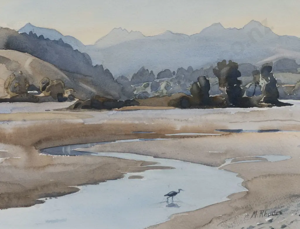 Margaret Rhodes - Low Tide - Moutere Inlet Image 1++
