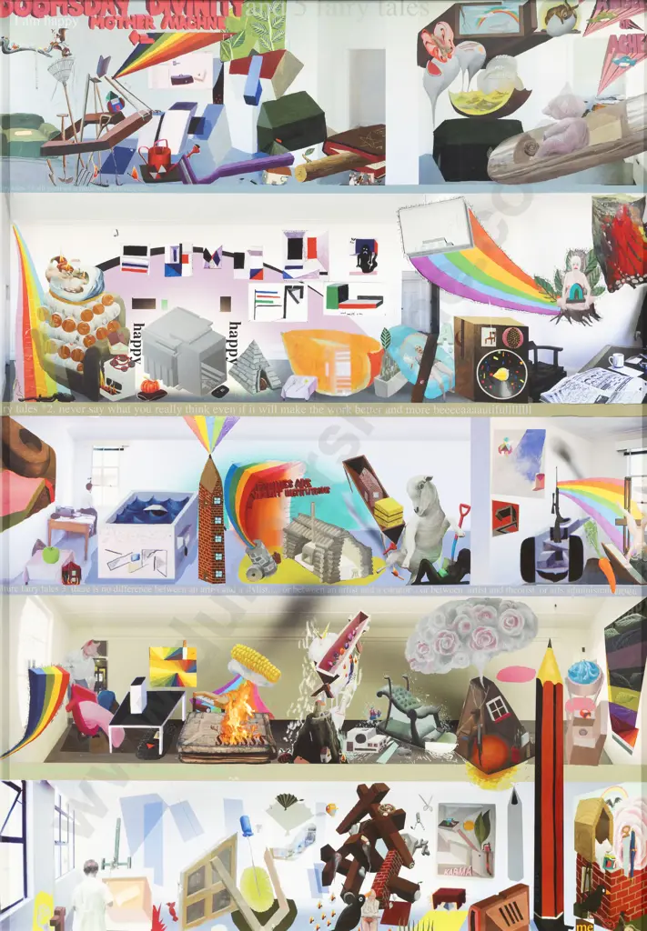 Andrew McLeod '5 Fairy Tales' Artspace Promotional Poster Image 1++