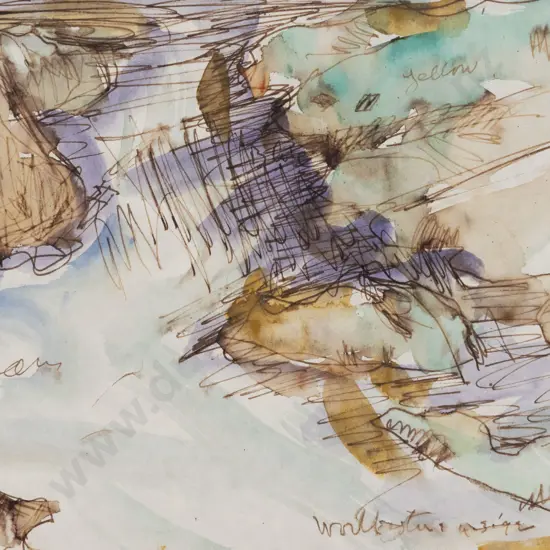 Toss Woollaston - Untitled Landscape