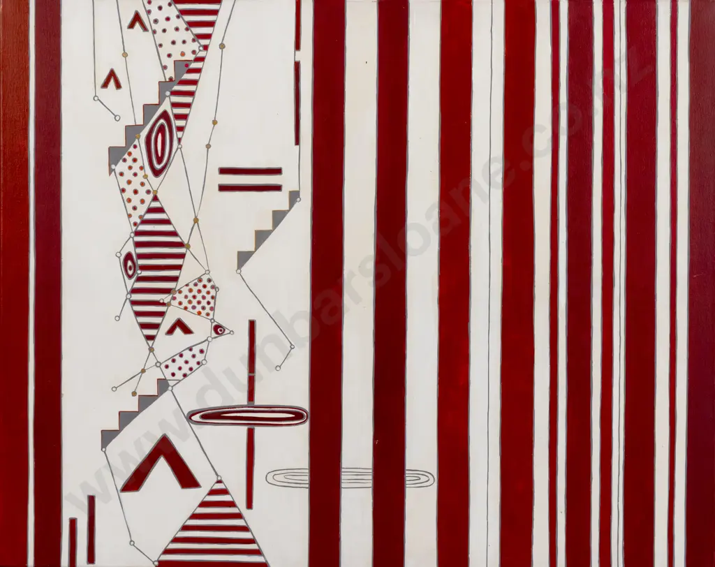 Unknown Artist - Untitled Abstract (diptych) Image 1++