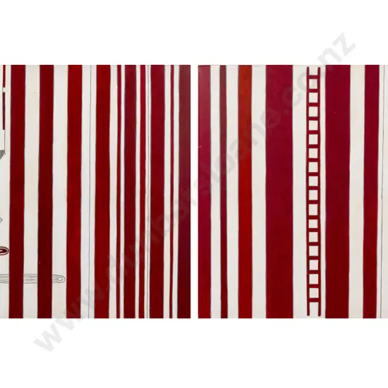 Unknown Artist - Untitled Abstract (diptych)