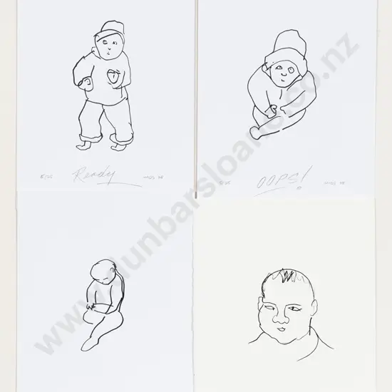 Michael Smither (b 1939) - Ready & Others (4) (unframed)