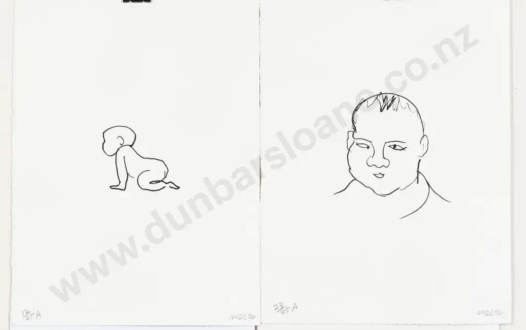 Michael Smither (b 1939) - Curiosity & Others (4) (unframed) Image 1++
