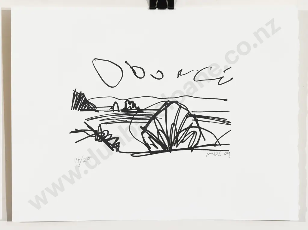 Michael Smither (b 1939) - Untitled & Other (2) (unframed) Image 1++