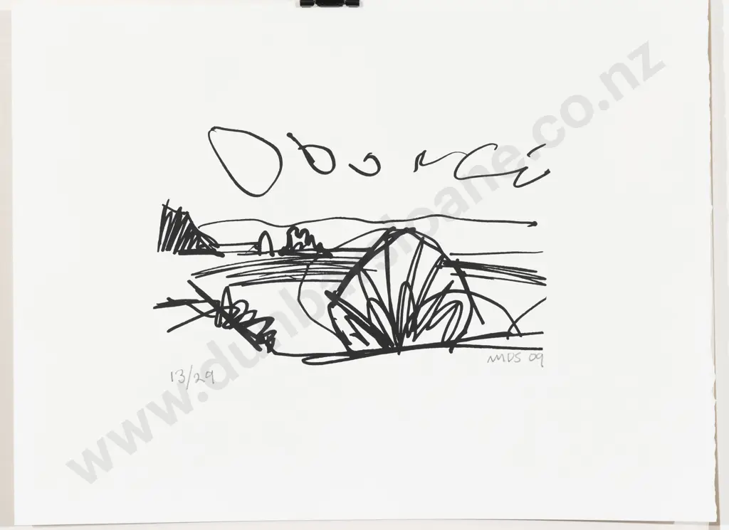 Michael Smither (b 1939) - Untitled & Other (2) (unframed) Image 1++