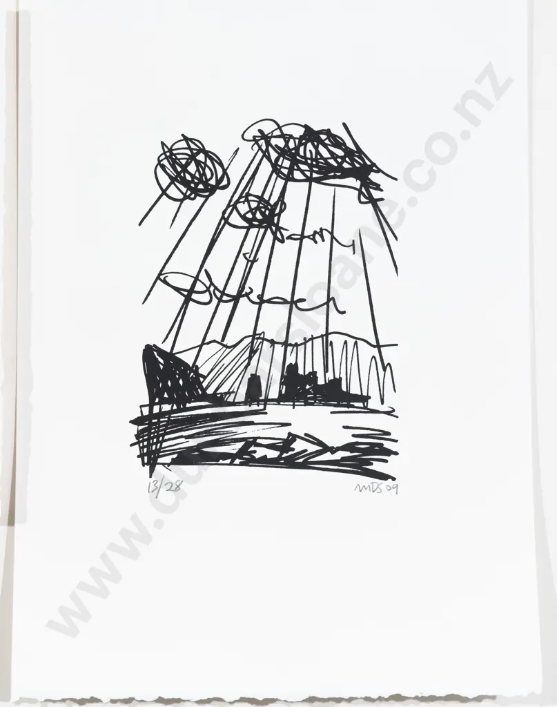 Michael Smither (b 1939) - Untitled & Other (2) (unframed) Image 1++