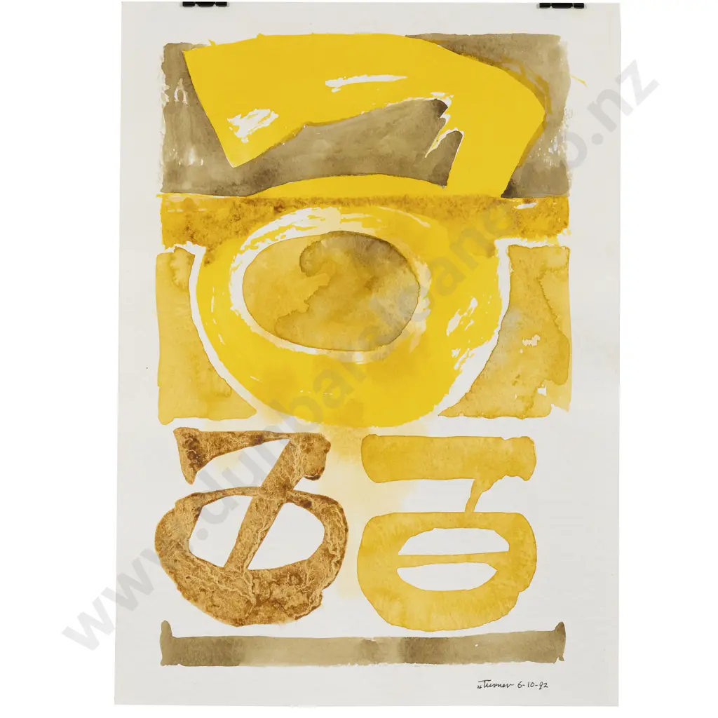 Denis Knight Turner - Untitled Abstract (Unframed) Image 1++