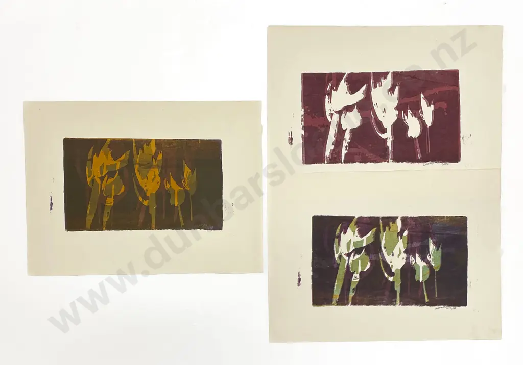 Les Finch (1940 - 2020) - Screenprints (6) (Unframed) Image 1++