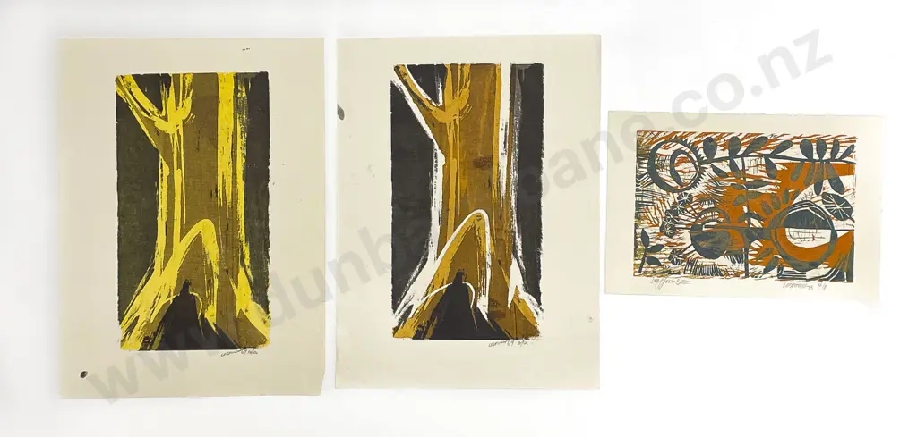 Les Finch (1940 - 2020) - Screenprints (6) (Unframed) Image 1++