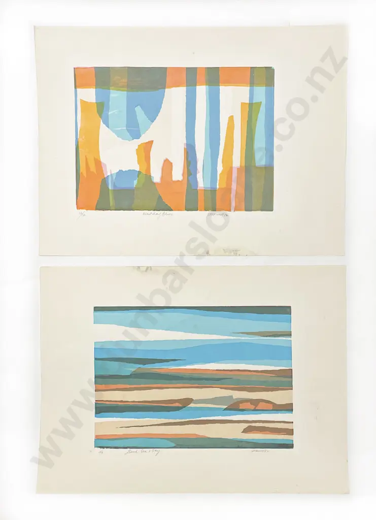 Les Finch (1940 - 2020) - Three Screenprints (Unframed) Image 1++