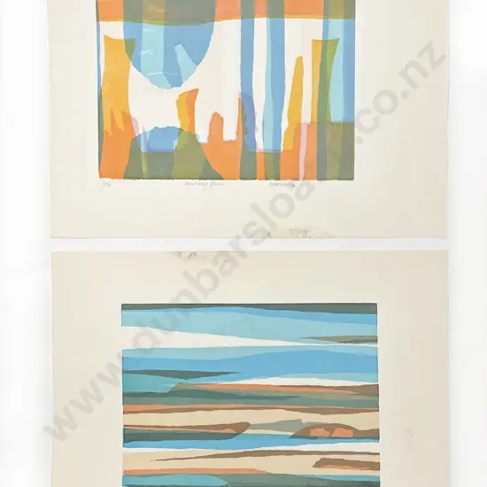 Les Finch (1940 - 2020) - Three Screenprints (Unframed)