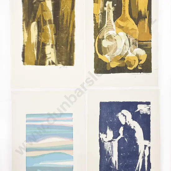 Les Finch (1940 - 2020) - Five Screenprints (Unframed)