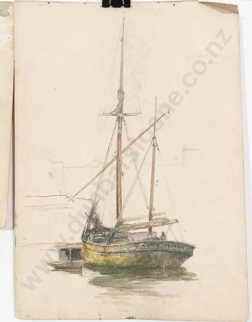 John Weeks (1888 - 1965) - Three Assorted Sketchbook Studies Image 1++