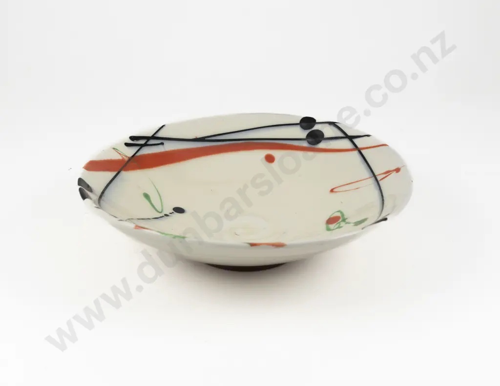 Campbell Hegan Polychrome Glazed Bowl Image 1++