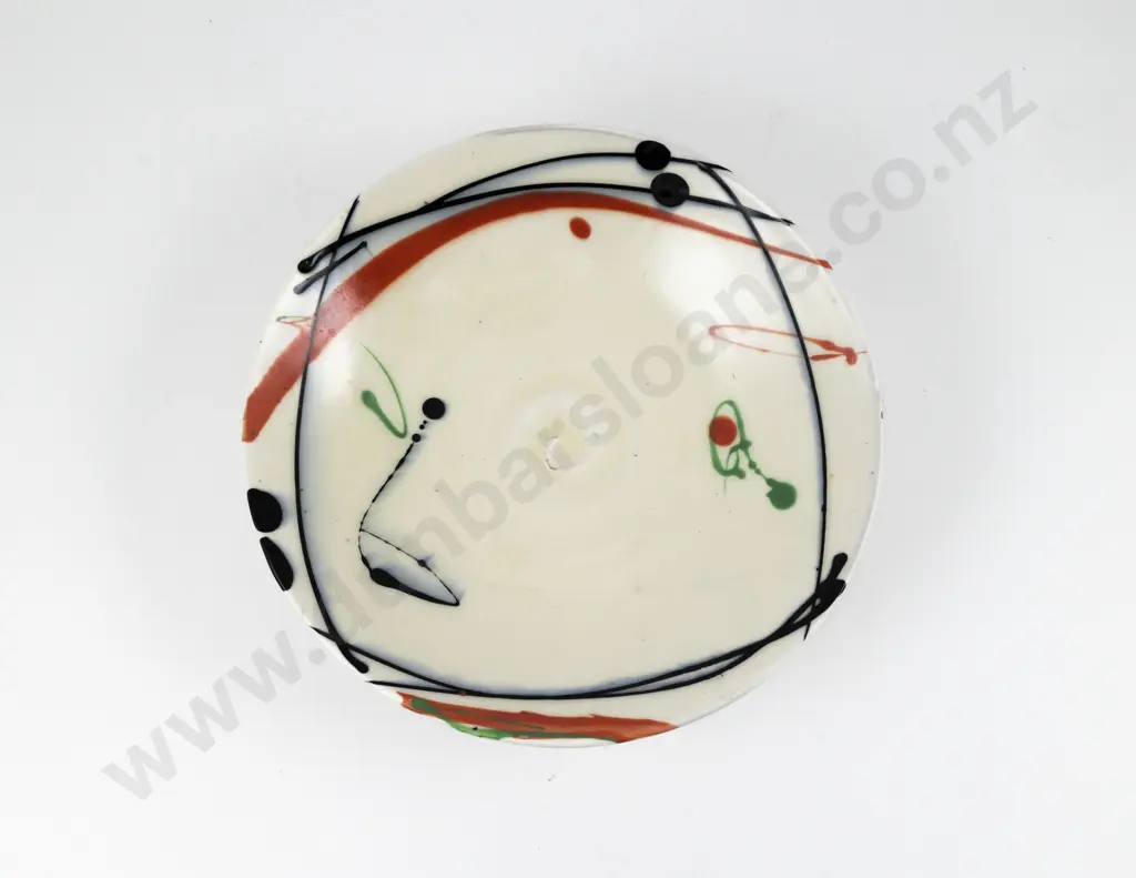 Campbell Hegan Polychrome Glazed Bowl Image 1++