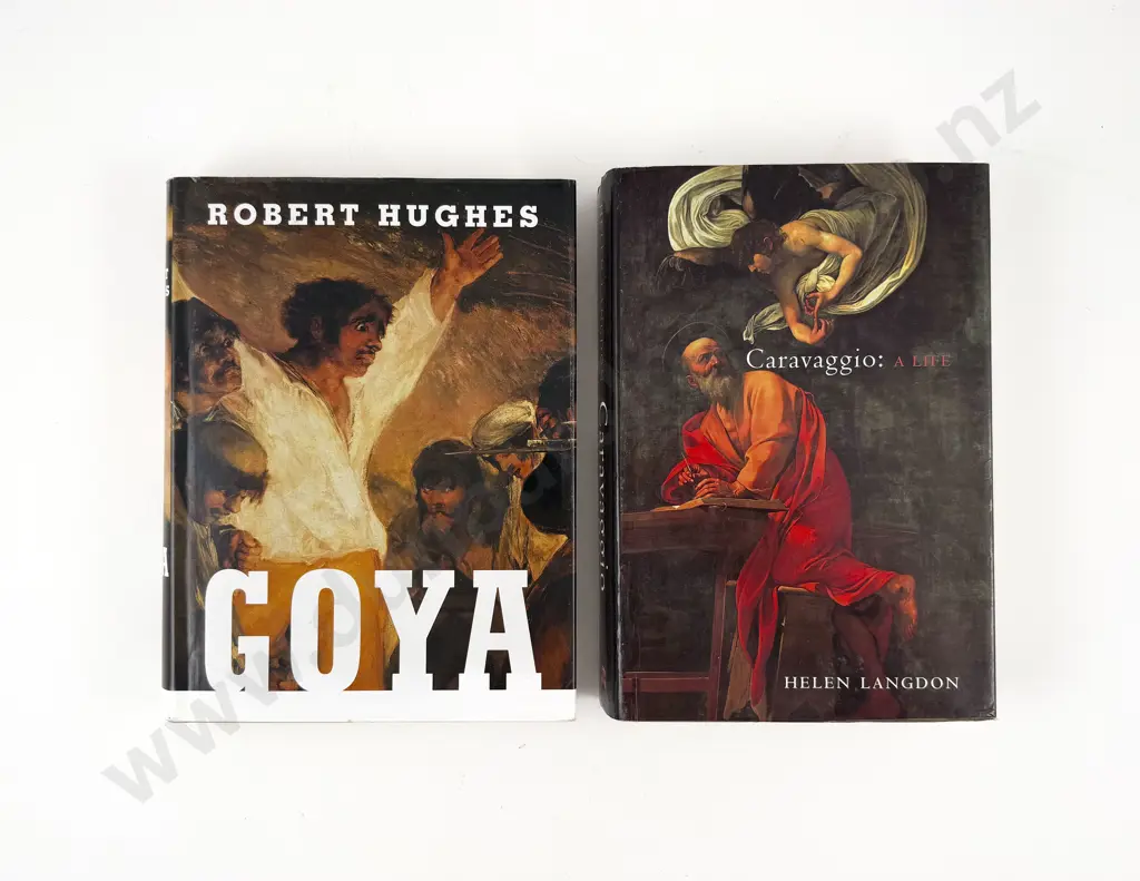 Robert Hughes - Goya & Helen Langdon - Caravaggio: A Life Image 1++