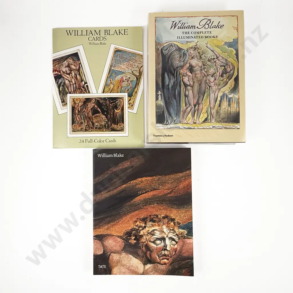 Three William Blake Reference Volumes Image 1++