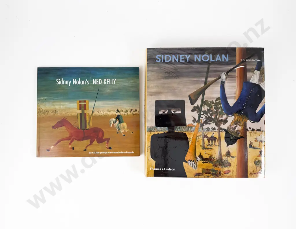 Two Sidney Nolan Art Reference Volumes Image 1++