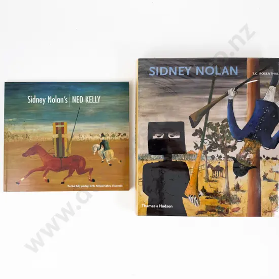 Two Sidney Nolan Art Reference Volumes