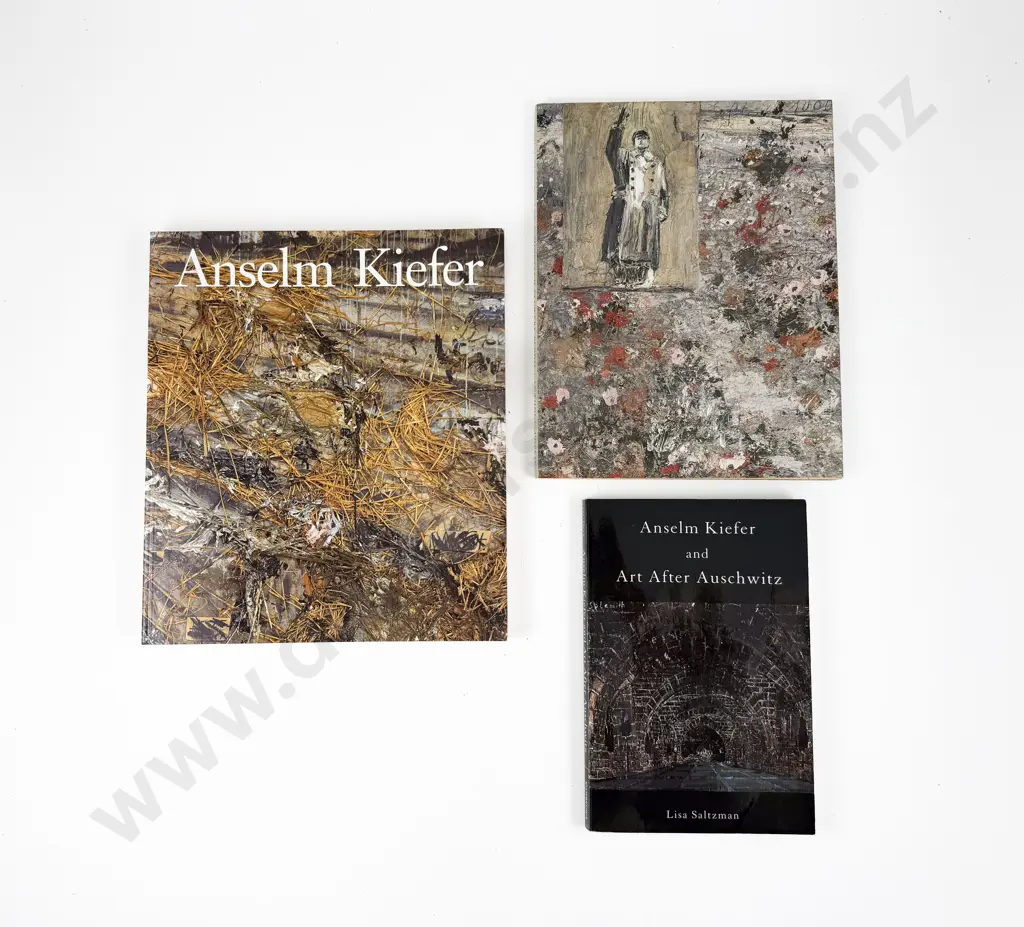 Three Anselm Kiefer Reference Volumes Image 1++
