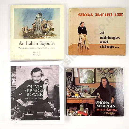 Four NZ Art Reference Volumes