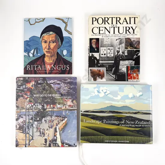 Four Assorted NZ Art Reference Volumes