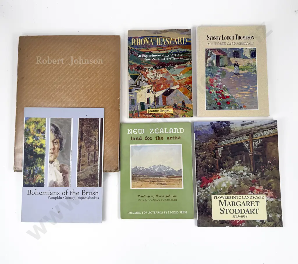 Six New Zealand Art Reference Volumes Image 1++